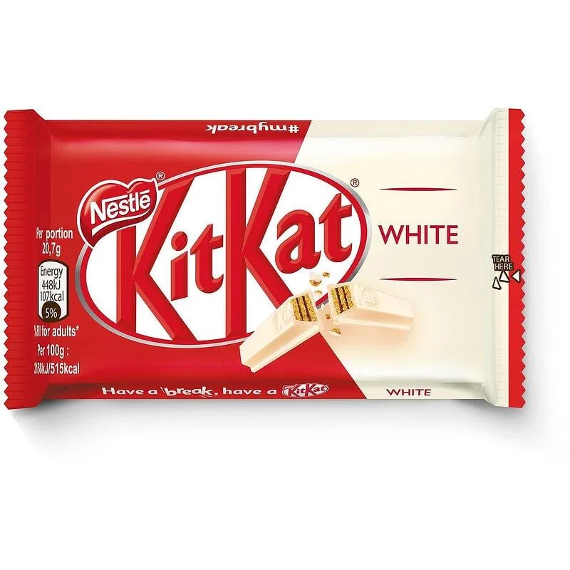 Кит Кат 4 finger с бял шоколад 0.041 Nestle