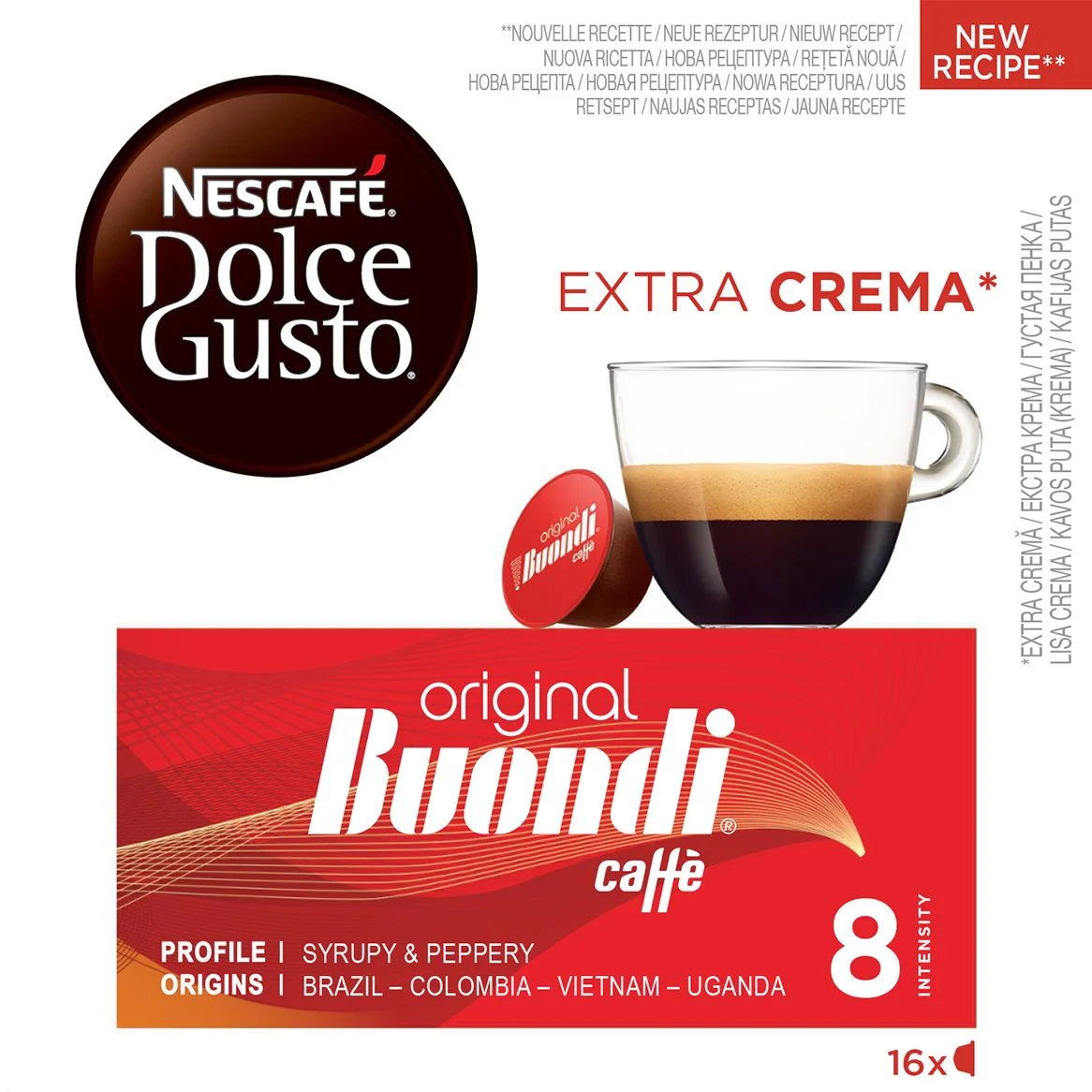 Nescafe Dolce Gusto Espresso Buondi 16 бр.