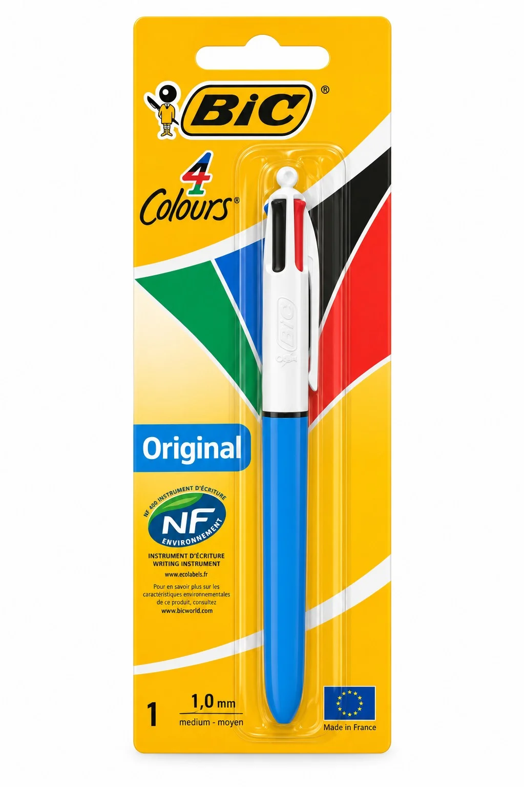 Химикалка 4 цвята BIC