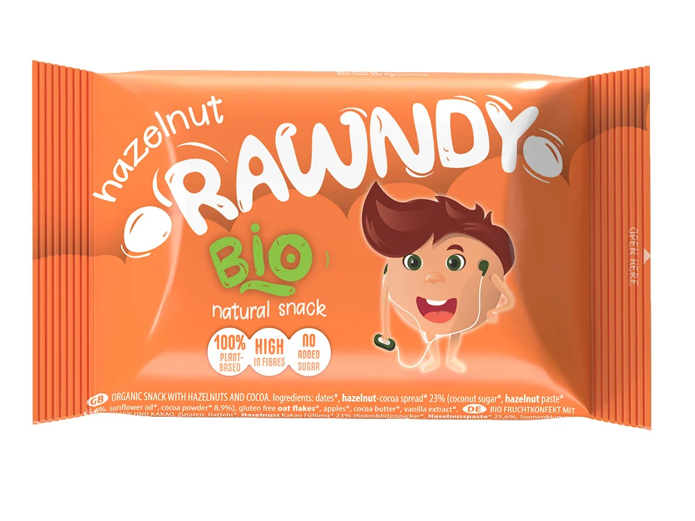 БИО Десертен диск с какао и лешници 0,026 Rawndy