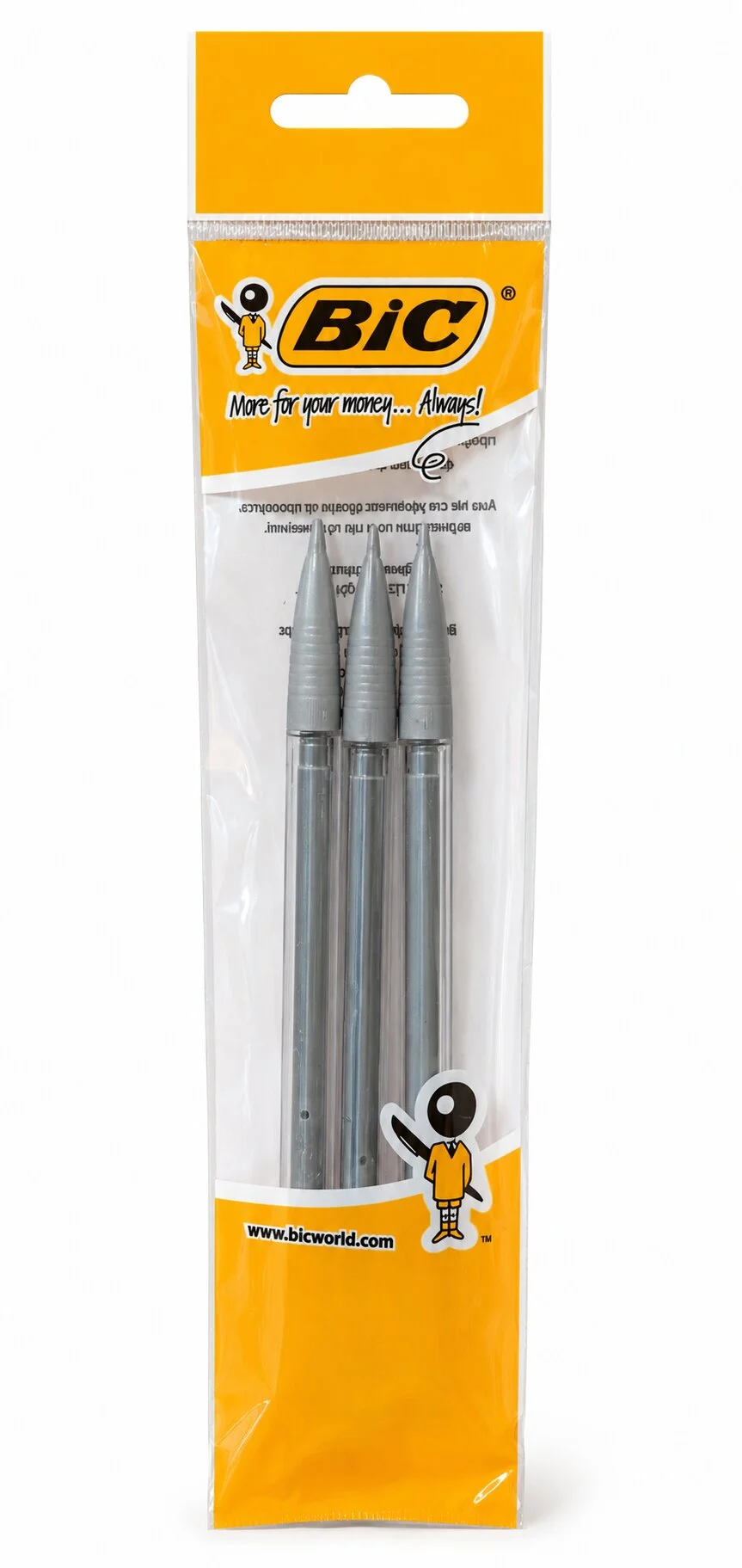 Моливи автоматични 0.5мм 3 бр. BIC