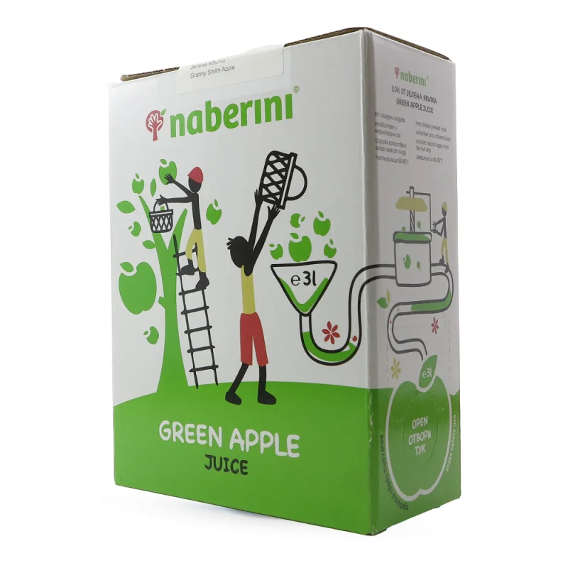 Сок Зелена Ябълка 3л. Naberini