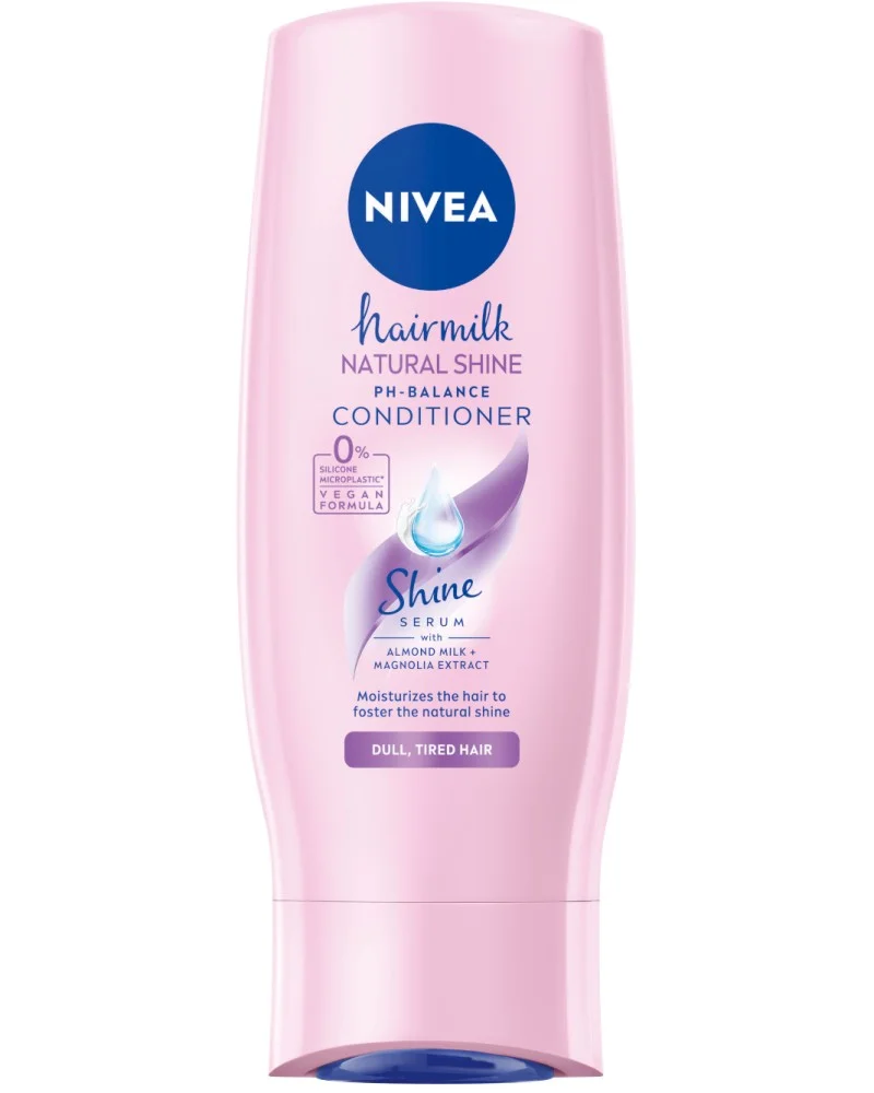 Нивеа балсам блясък за уморена и безжизнена коса Hairmilk 0,200