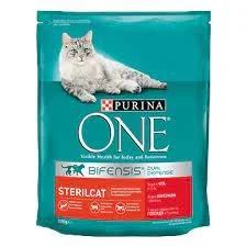 Purina One Sterilcat 0,450 говеждо и пшеница