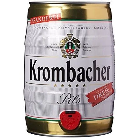 Бира Кромбахер Парти кег 5 л Pils