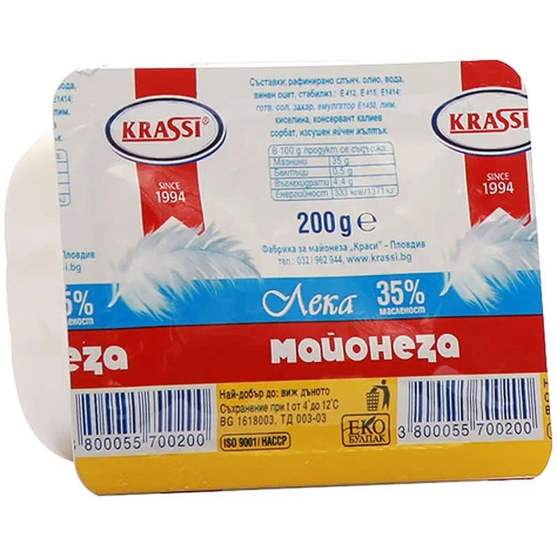 Майонеза лека 0,200 Краси