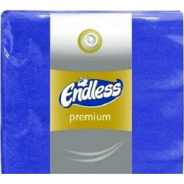 Салфетки лукс 50 бр. Endless сини