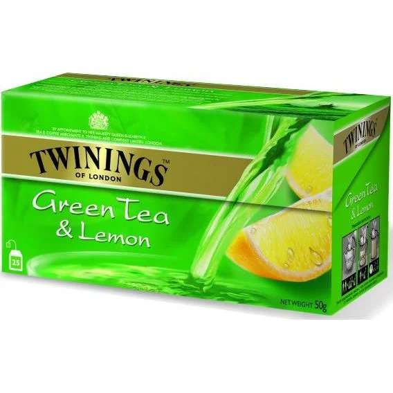 Чай Twinings 25 Green & Lemon