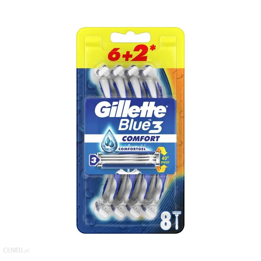Жилет Blue 3 Comfort самобръсначка 6+2 бр.