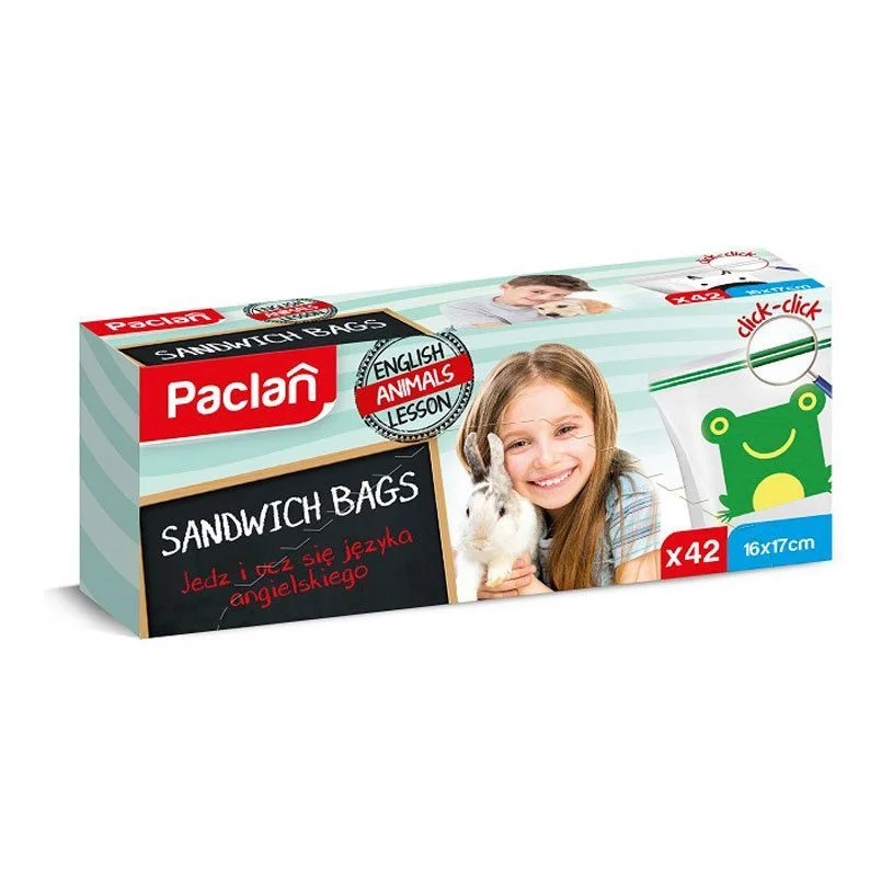 Paclan Пликове с Принт 42бр Click-Click