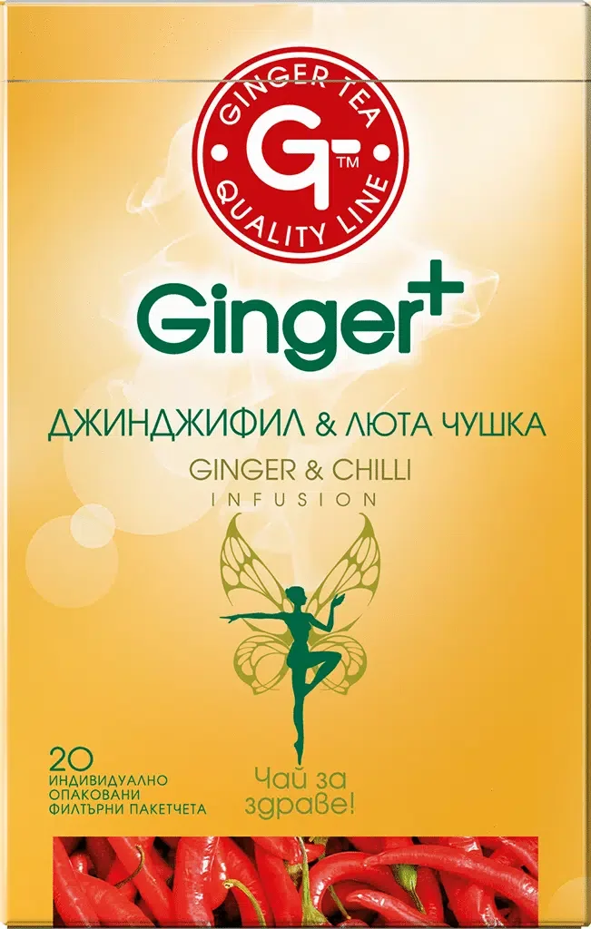 Чай джинджифил с люта чушка 20 бр. Ginger Tea