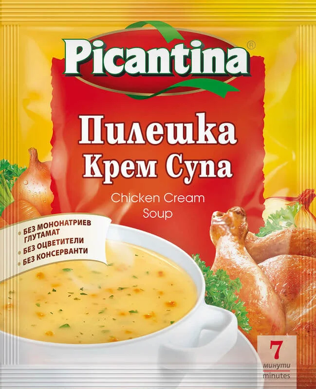 Пикантина пилешка крем супа 0,060