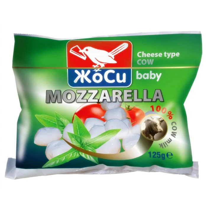 Моцарела бейби от краве мляко Жоси 0,125