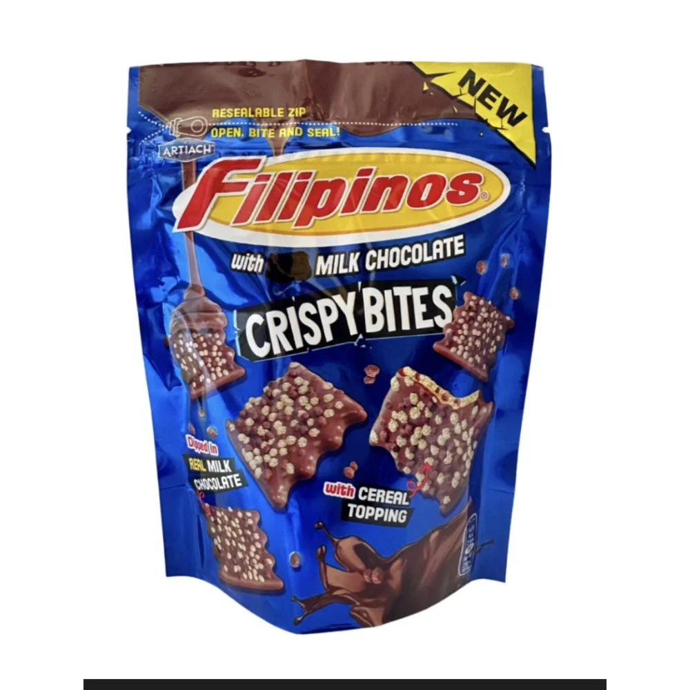 Бисквити хрупкави с млечен шоколад 0,100 Filipinos