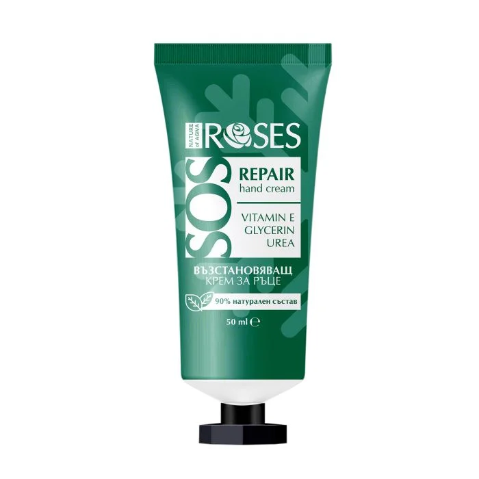 Крем за ръце Roses sos repair възстановяващ 0,050 Агива