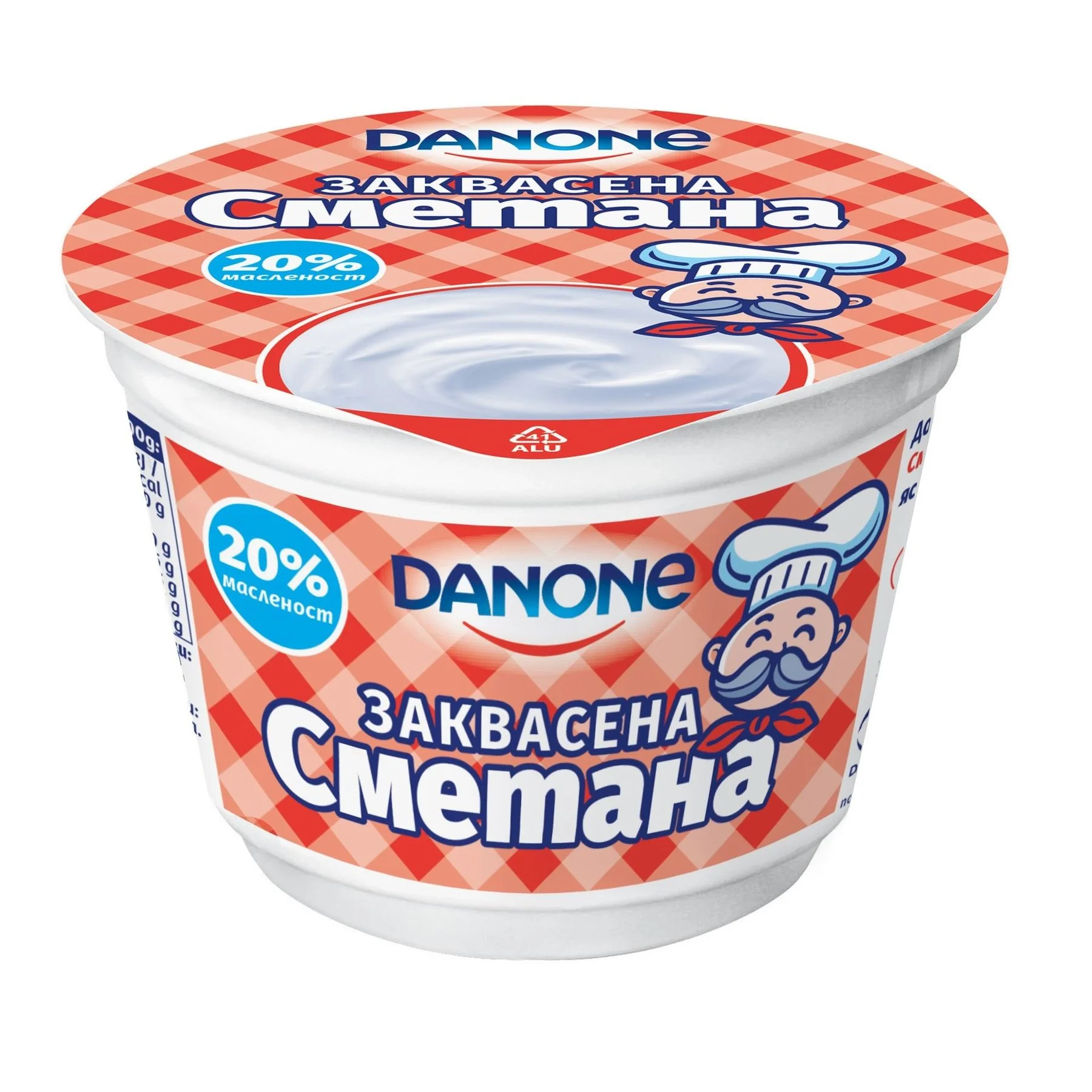 Данон Заквасена сметана 0,200