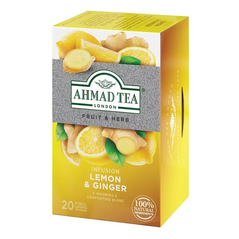 Чай Плодов джинджифил Ahmad tea 20 бр.