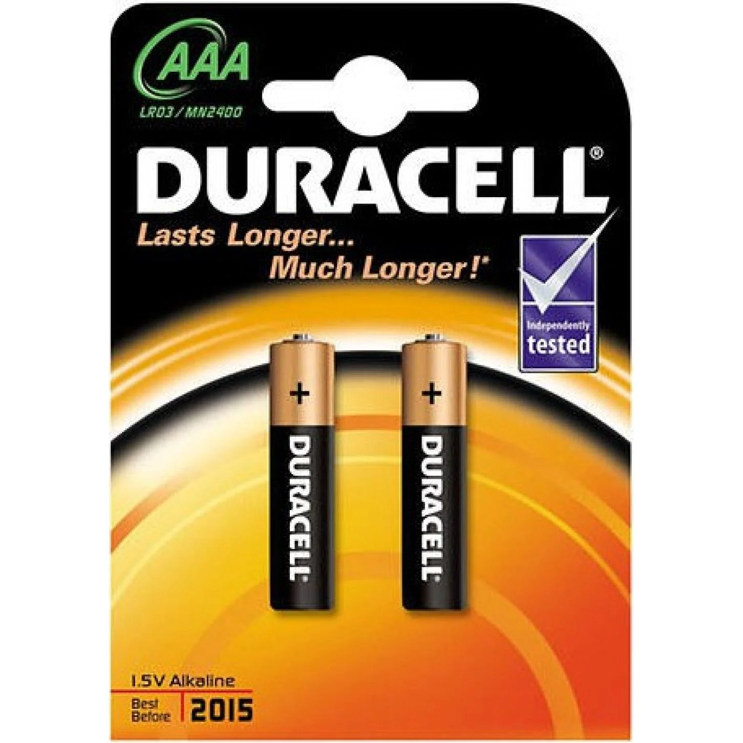 Батерии Дурасел ААА Basic MN2400 1.5 V 2 бр.