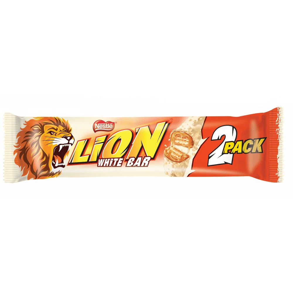 Шоколадов десерт Лайън 2 pack бял 0,060