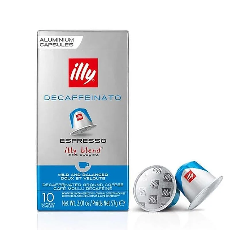 Кафе Illy капсула 10 бр. 0,057. Decaffeinato
