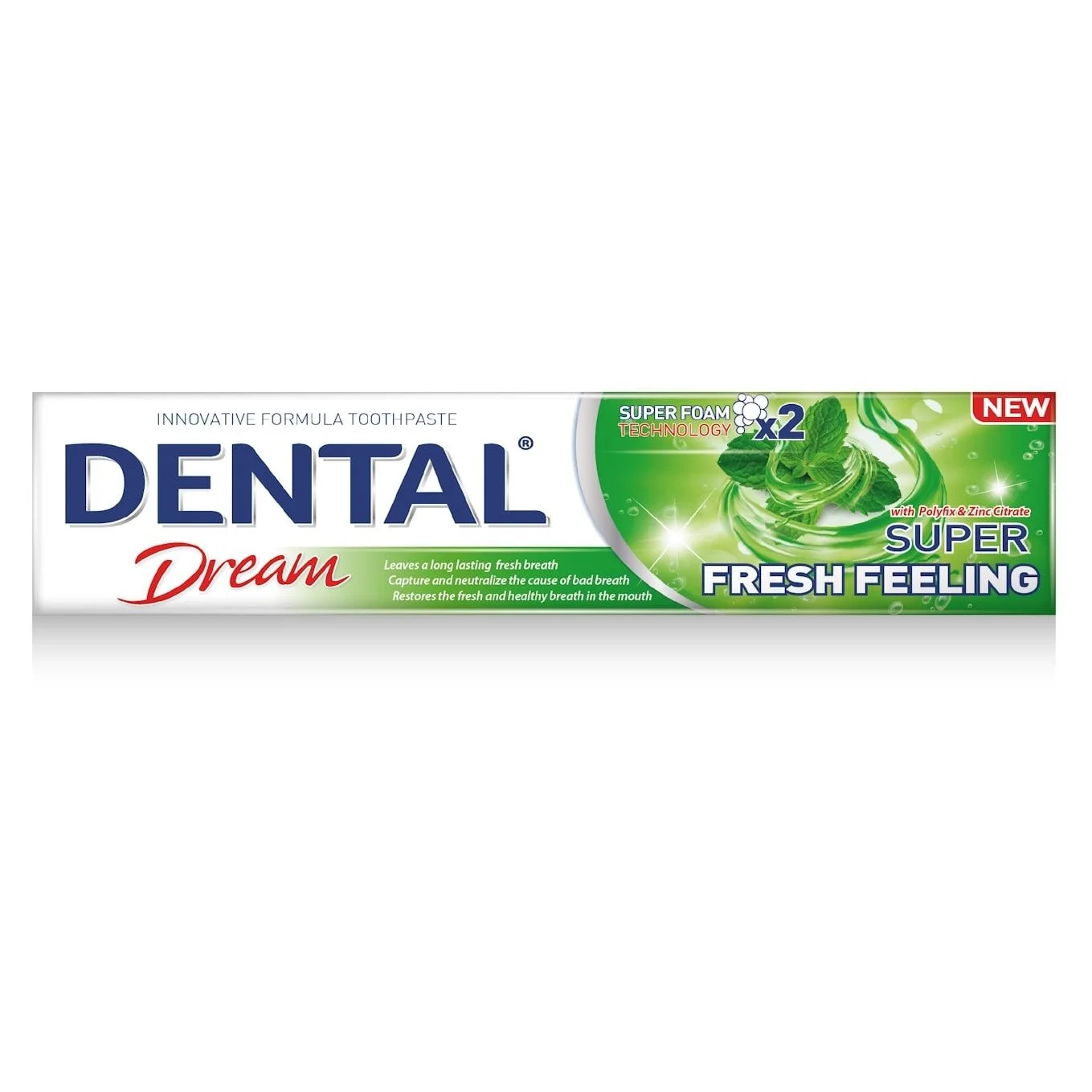 Паста за зъби Дентал Dream Super Fresh Feeling  0,100