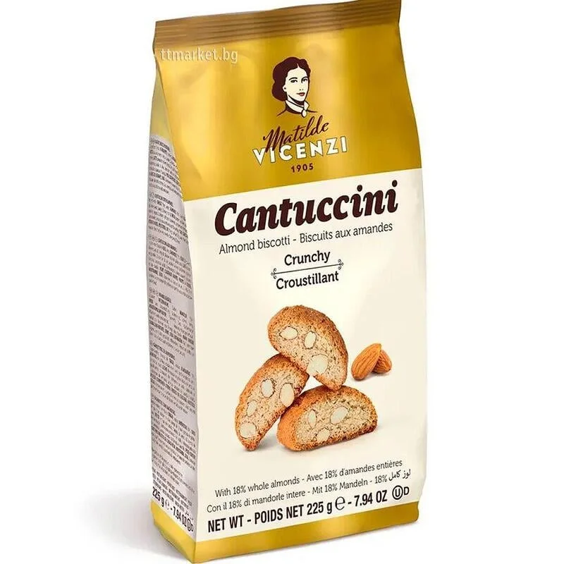 Кантучини с бадеми 0,225 Vicenzi