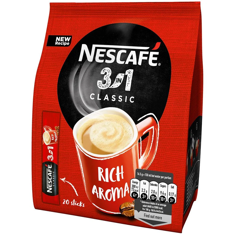 Nescafe Класик 3 в 1 0.165 пакет 10 бр.