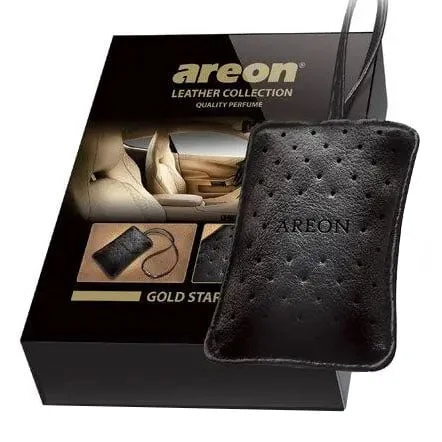 Ароматизатор за кола Кожена торбичка Gold Star Areon