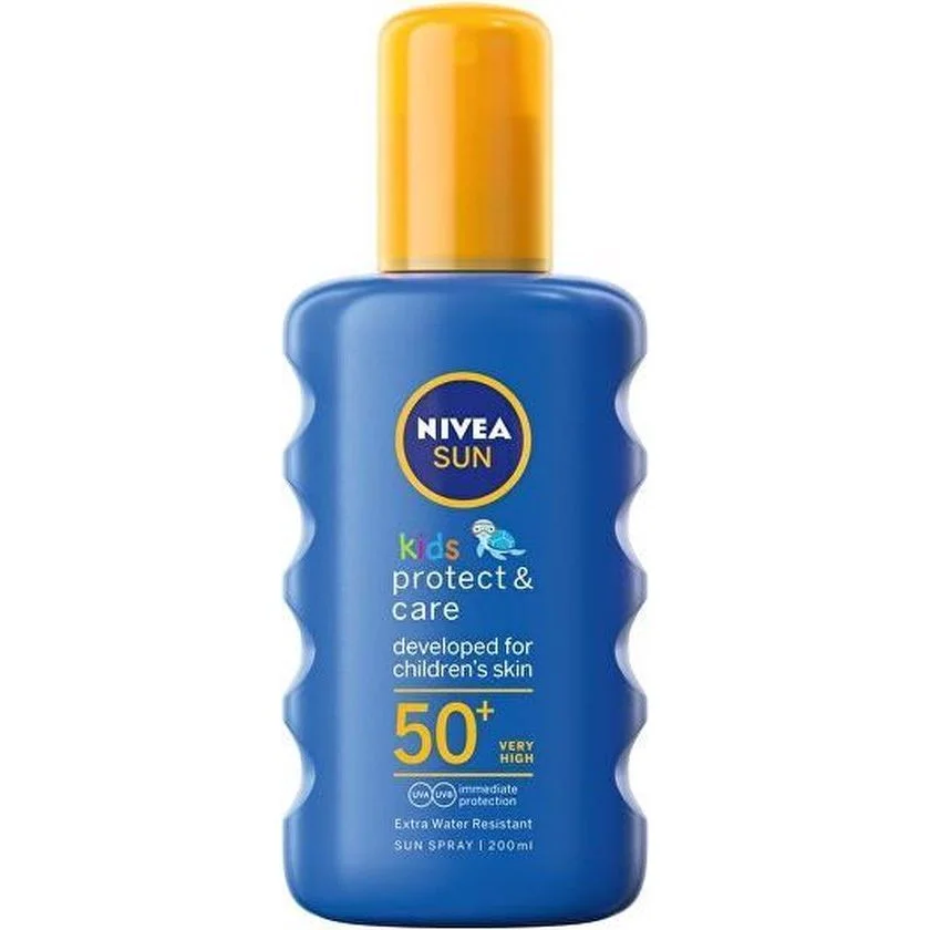 Нивеа Детски слънцезащитен спрей SPF 50+ 0,200