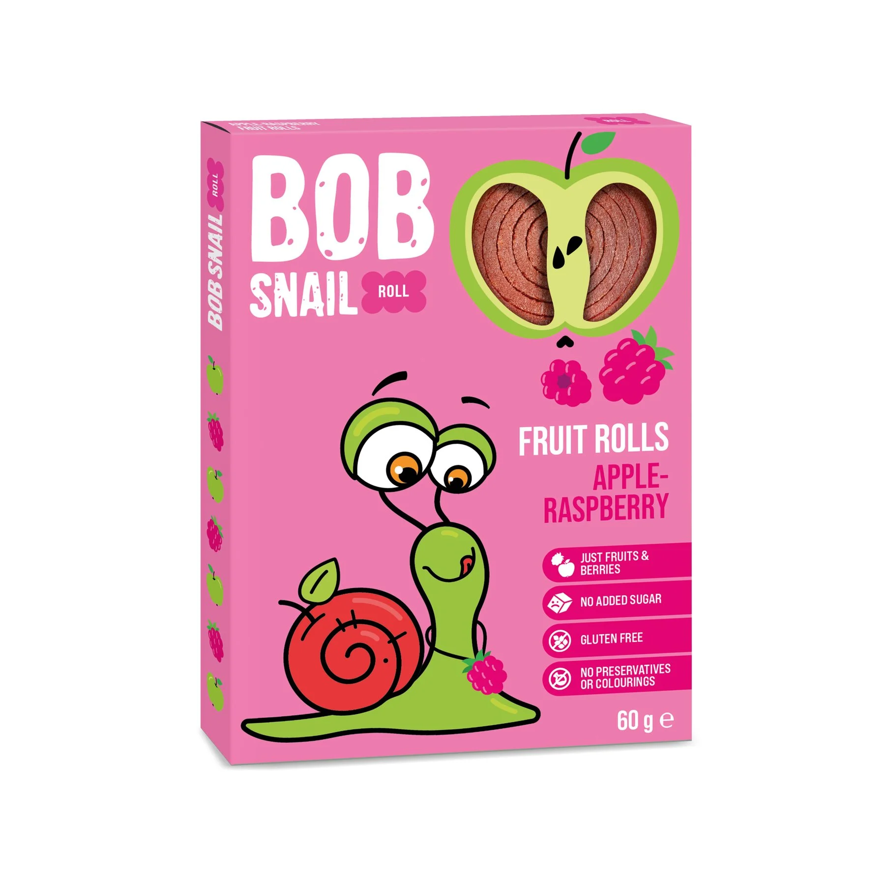 Бонбони BOB Snail 0,060 ябълка и малина