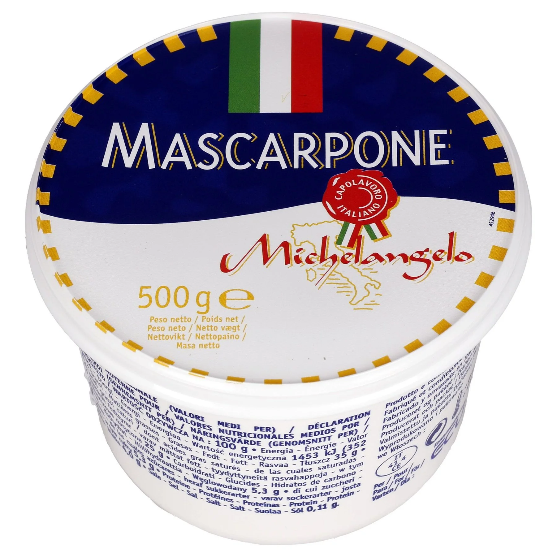 Маскарпоне 0,500 Michelangelo