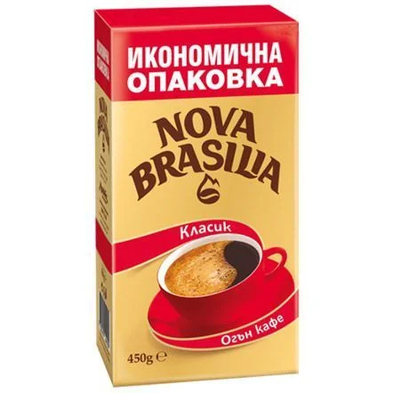 Кафе Нова Бразилия мляно 0,450 класик