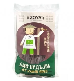 БИО Нудъли от кафяв ориз 0,200 ZOYA