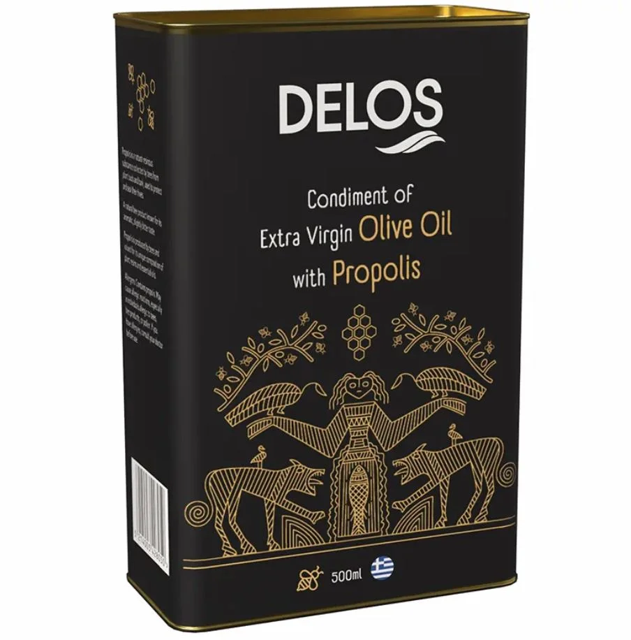 Зехтин  Екстра Върджин с  прополис Delos 0,500