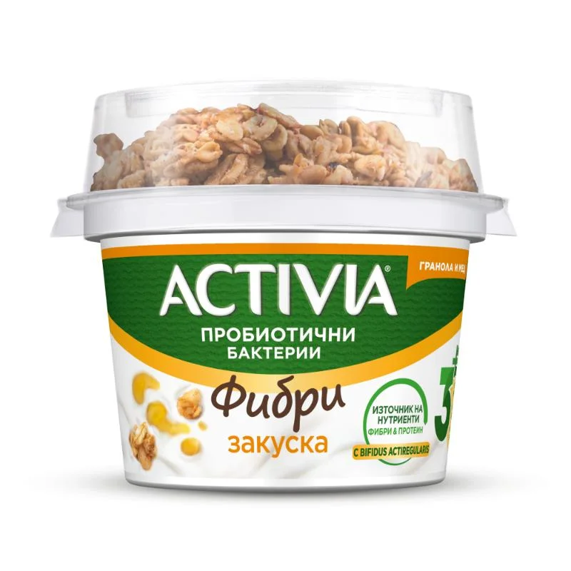 Данон Активиа Закуска гранола и мед 0.165