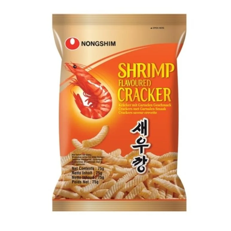Снакс Крекери с вкус на скариди 0,075 Nongshim
