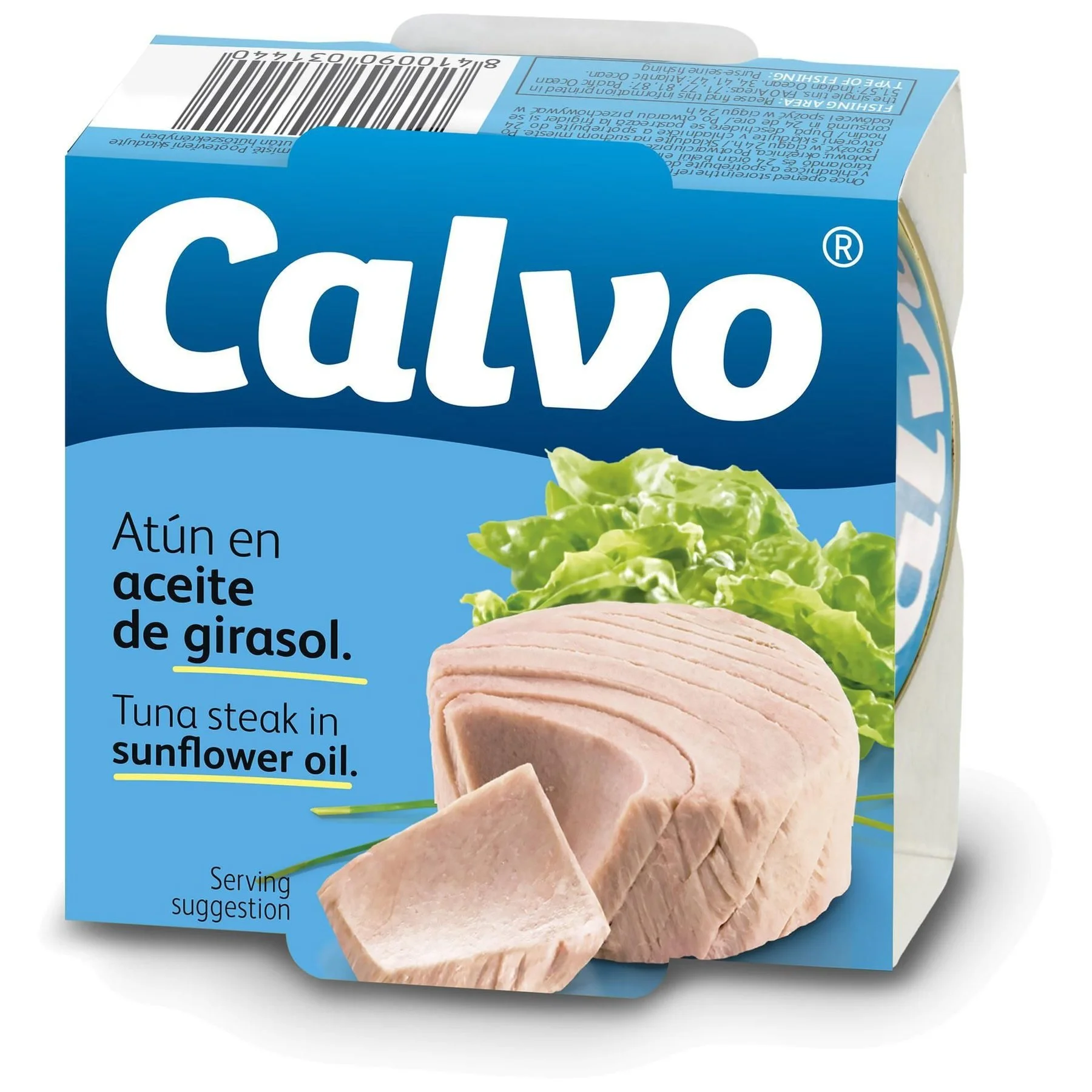 Риба тон в слънчогледово масло 0,160 CALVO