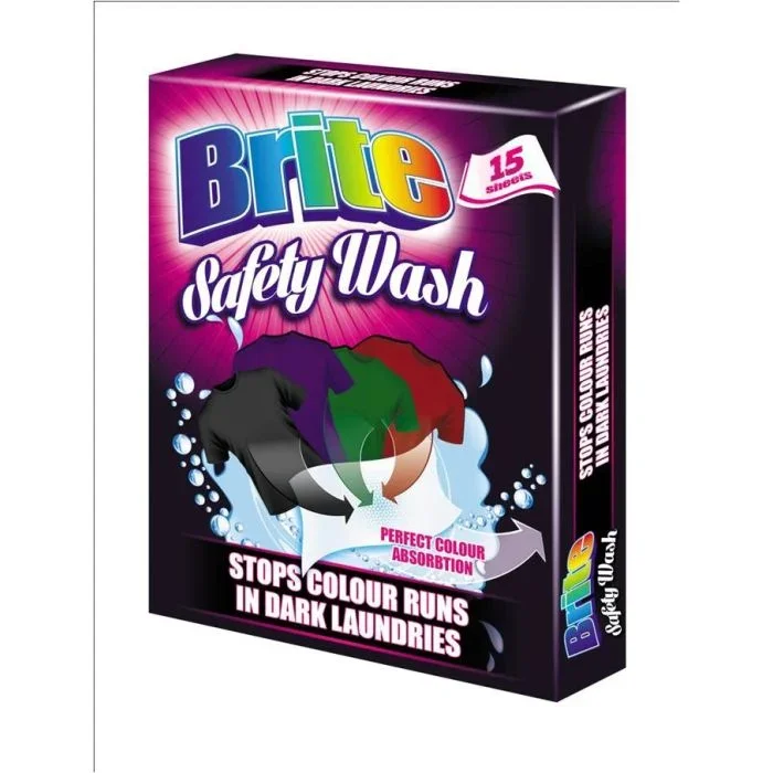 Цветоулавящи кърпички за черно пране 15 бр. Brite