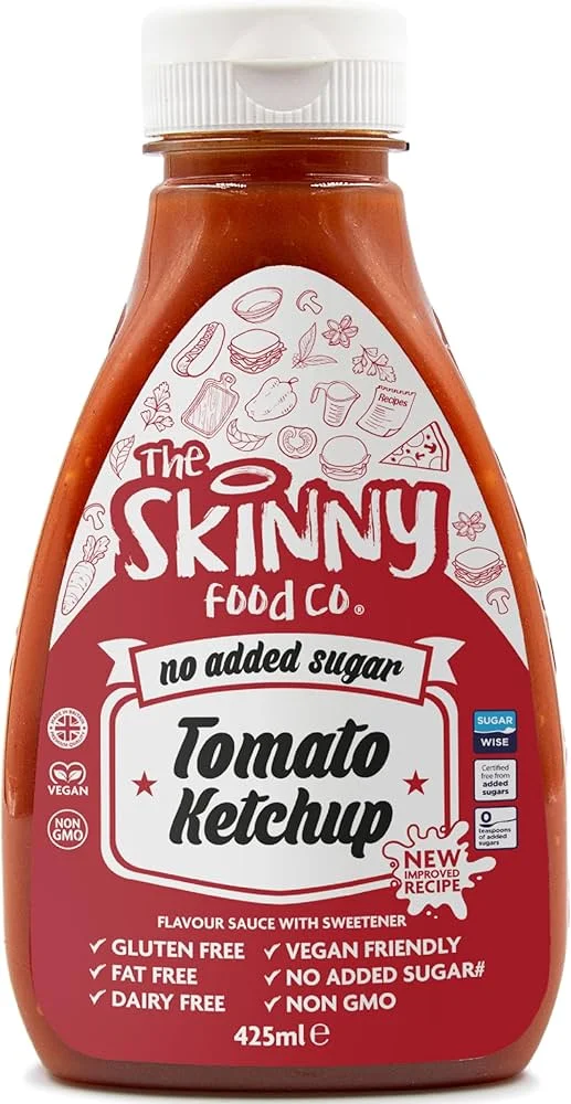 Сос Tomato Ketchup без захар 0,425 The Skinny Food Co