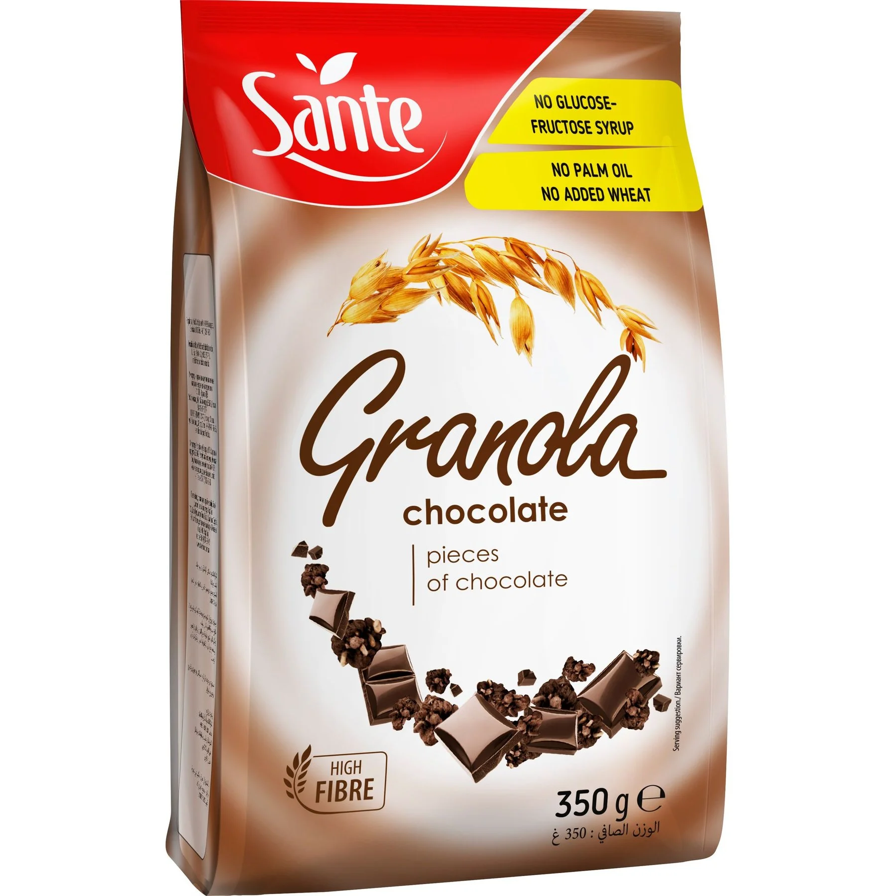Мюсли Granola хрупкаво с шоколад 0,350 Sante