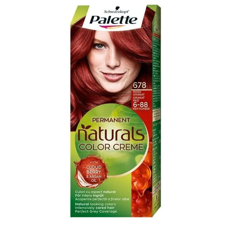 Боя за коса Палет Permanent Natural 6-88