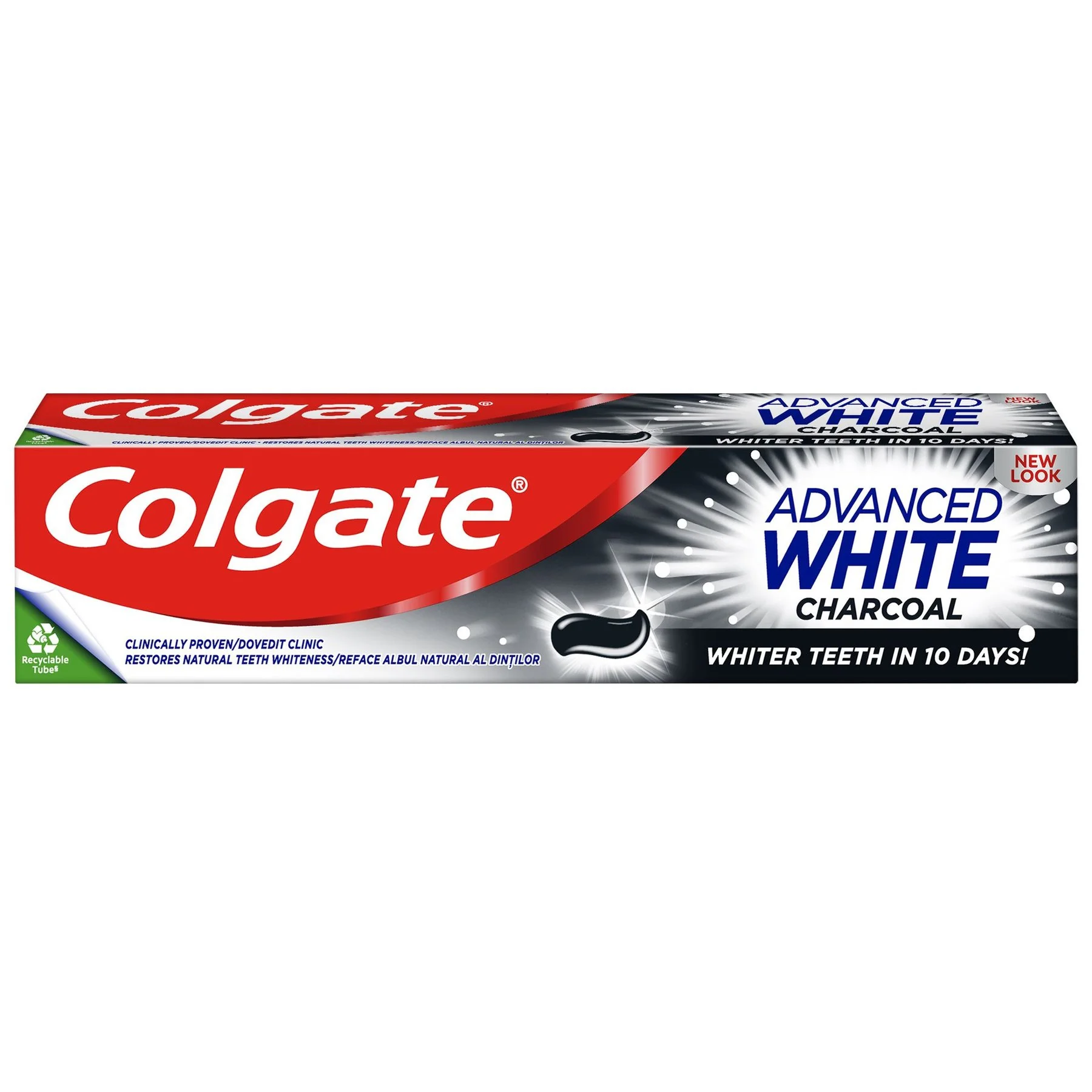 Паста за зъби Колгейт Advanced White Charcoal 0,125