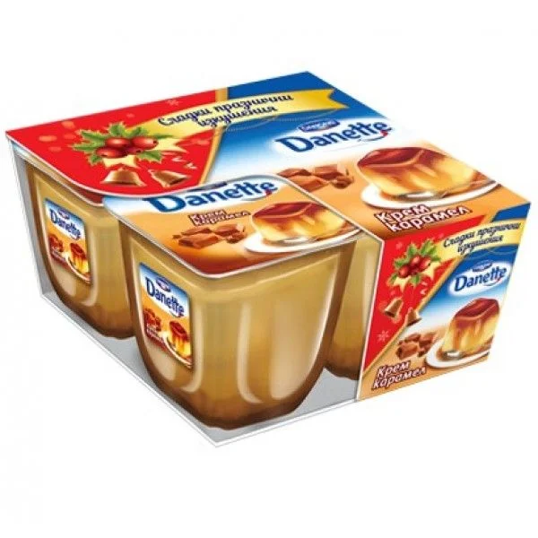 Данет Крем Карамел 4 х 0,125