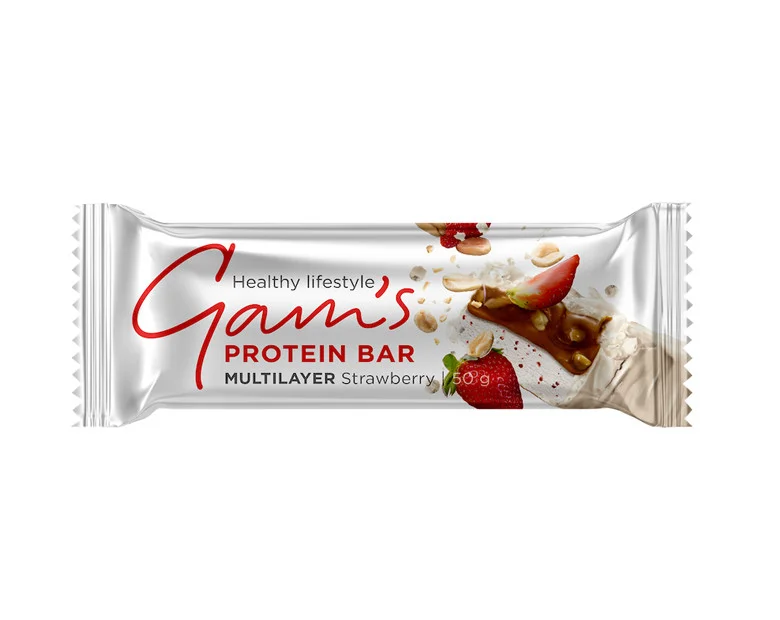 Протеинов бар Gam's Multilayer 0,050 многолистов ягода