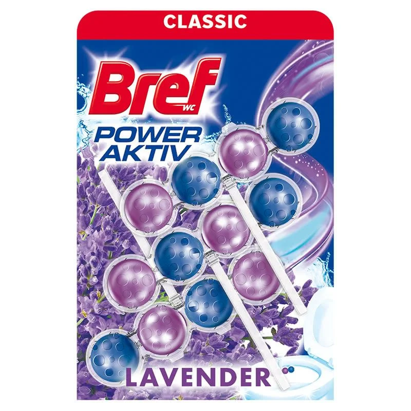 Bref WC Power Aktiv 4 Function 3 х 0,050 Лавандула