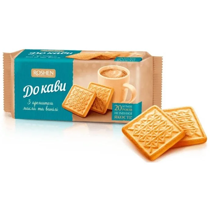 Бисквити за кафе  0,185 Ванилия Roshen