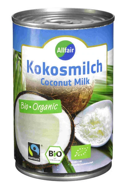 БИО Кокосово мляко 0,400 Allfair
