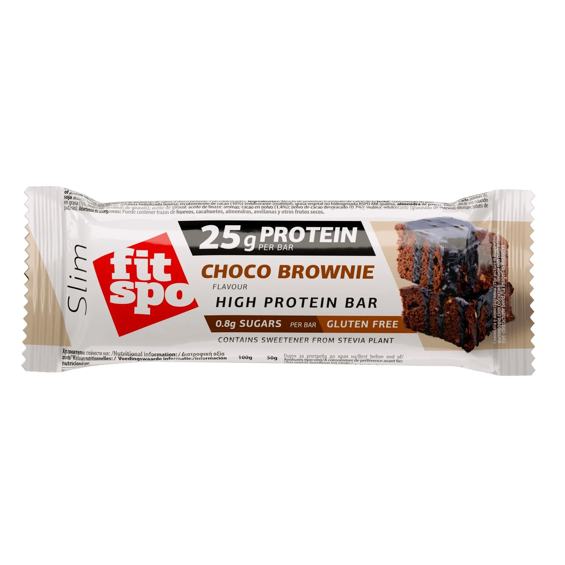 Протеинов бар Slim FitSpo шоко брауни 0,050