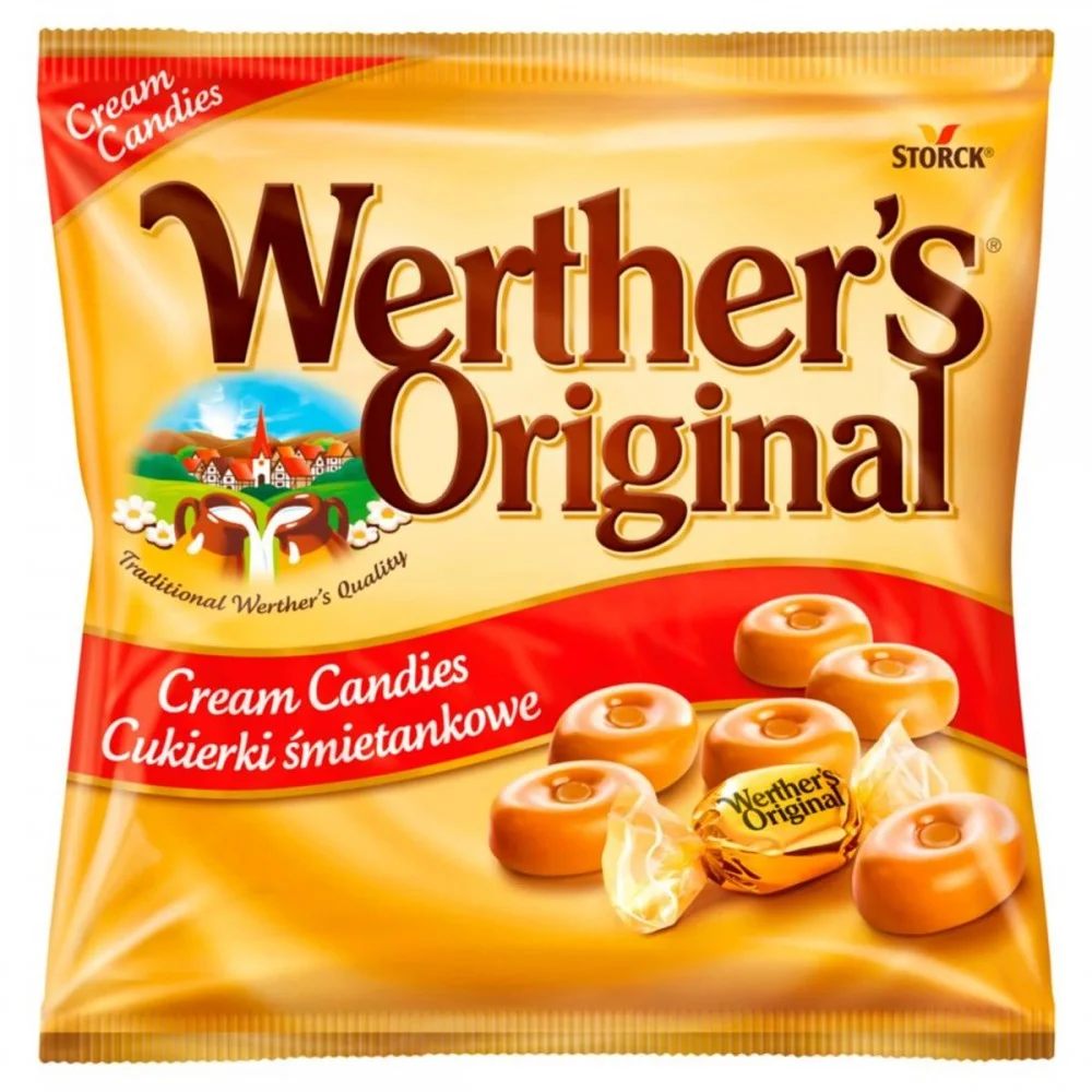 Бонбони Werther's original 0.090 плик