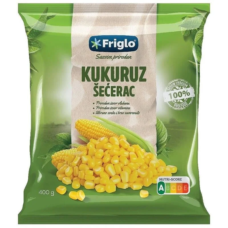 Царевица замразена 0,400 Friglo